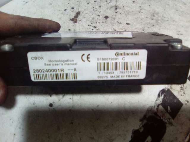 Unidade de controlo multimídia 280240001R RENAULT