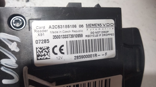 Fecho de ignição 285900001R RENAULT