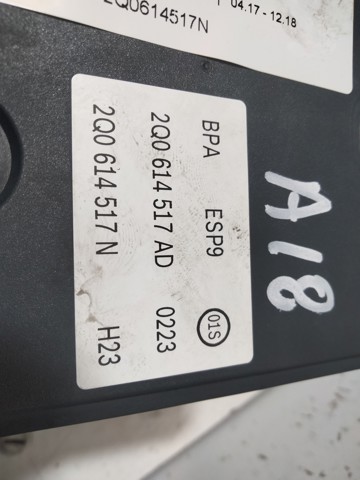 Unidade hidráulico de controlo ABS 2Q0614517N VAG
