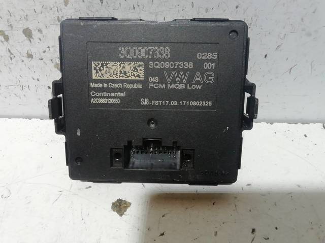 Módulo de direção (Centralina eletrônica) de iluminação adativa 3Q0907338 VAG