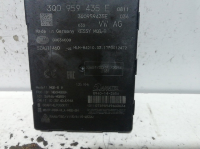 Antena KESSY 3Q0959435E VAG