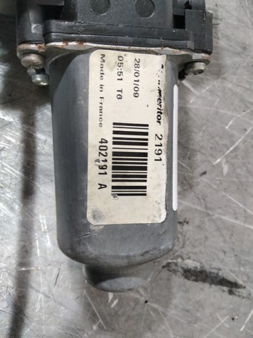 Mecanismo de acionamento de vidro da porta traseira esquerda 402191A NISSAN