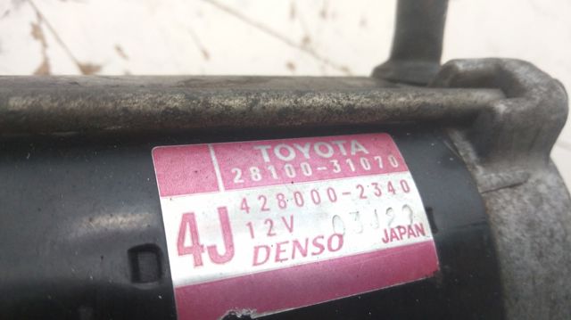 Motor de arranco 4280002340 TOYOTA