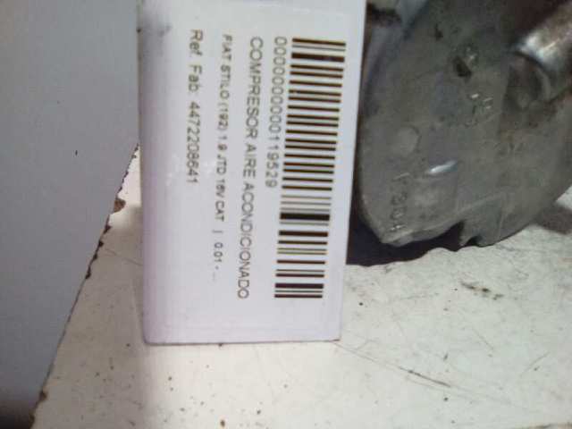 Compressor de aparelho de ar condicionado 4472208641 FIAT
