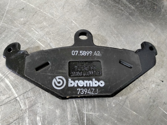 Sapatas do freio traseiras de disco 4801664 OPEL