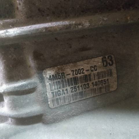 Caixa de Mudança montada (caixa mecânica de velocidades) 4M5R7002CC FORD