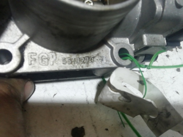 Válvula de borboleta montada 55192787 FIAT