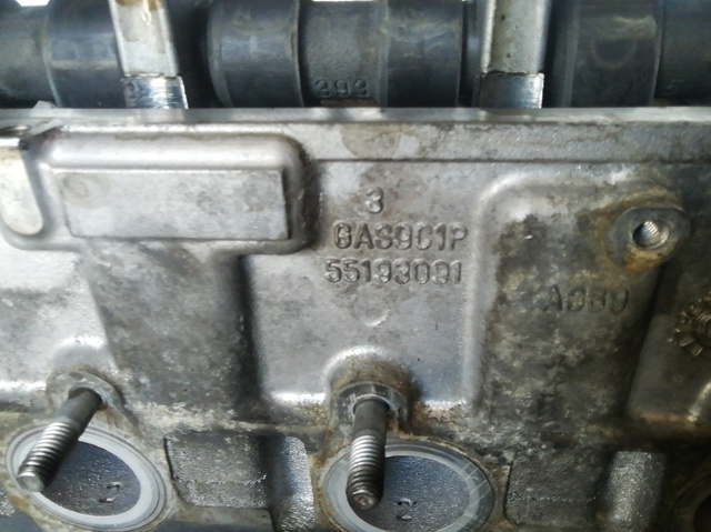 Cabeça de motor (CBC) 55193091 OPEL