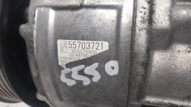 Compressor de aparelho de ar condicionado 55703721 OPEL