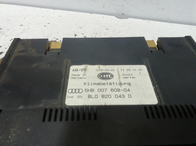 Unidade de controlo dos modos de aquecimento/condicionamento 5HB00760804 VAG