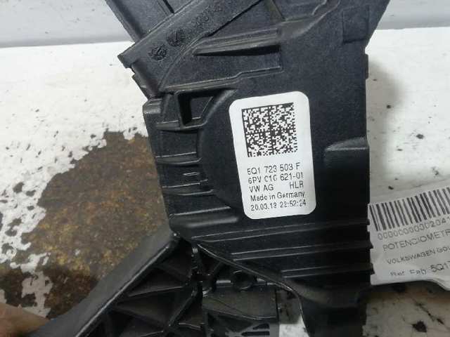 Pedal de gás (de acelerador) 5Q1723503F VAG