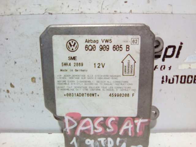 Módulo processador de controlo da bolsa de ar (Centralina eletrônica AIRBAG) 5WK42869 VAG