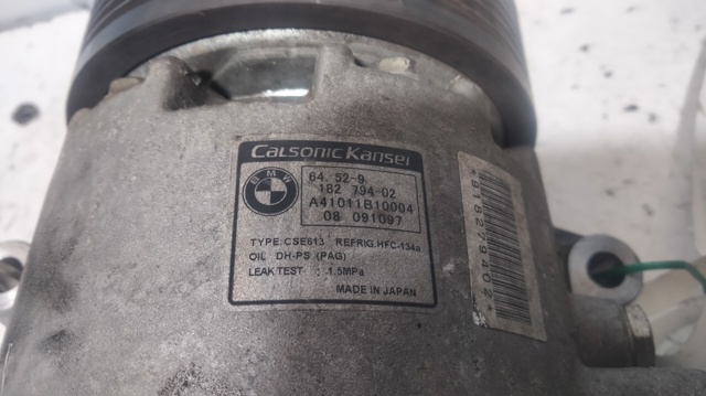 Compressor de aparelho de ar condicionado 6452918279402 BMW