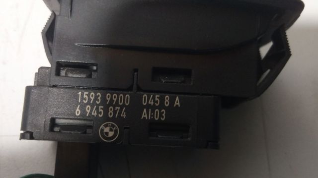 Botão dianteiro direito de ativação de motor de acionamento de vidro 6945874 BMW