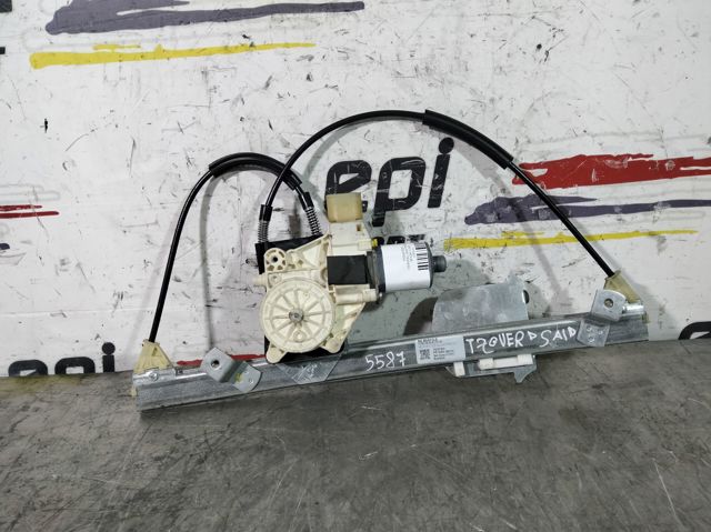 Motor de acionamento de vidro da porta dianteira direita 6M2114553B FORD