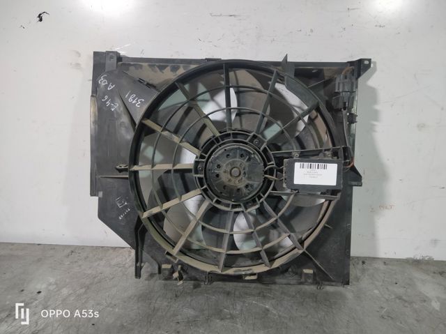 Difusor do radiador de esfriamento, montado com motor e roda de aletas 7510617 BMW