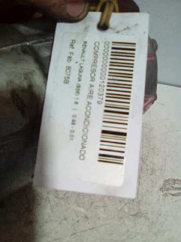 Compressor de aparelho de ar condicionado 7700111036 RENAULT