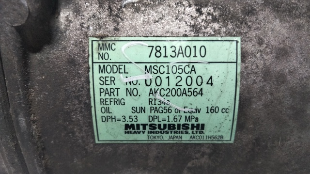 7813A010 Mitsubishi