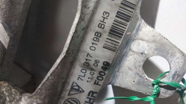 Radiador de esfriamento, Caixa Automática de Mudança 7L0317019B VAG