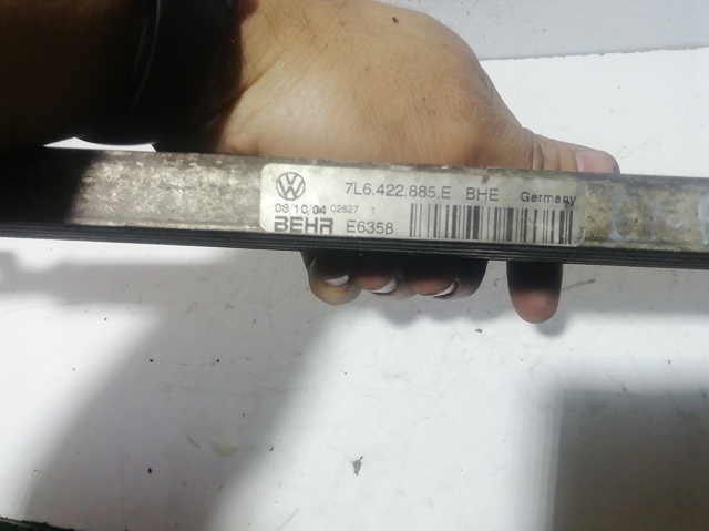 Radiador da Direção hidrâulica assistida 7L6422885E VAG