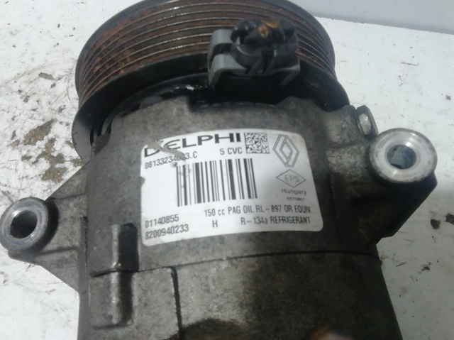 Compressor de aparelho de ar condicionado 8200940233 RENAULT