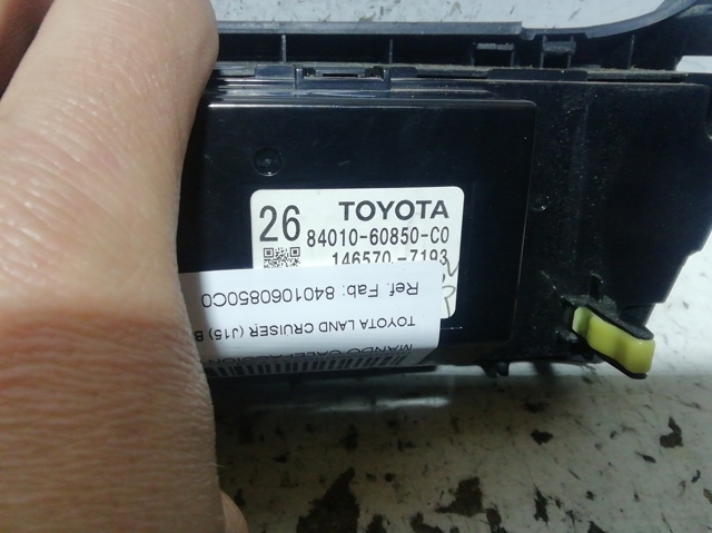 Unidade de controlo dos modos de aquecimento/condicionamento Toyota Land Cruiser  J150 ao melhor preço