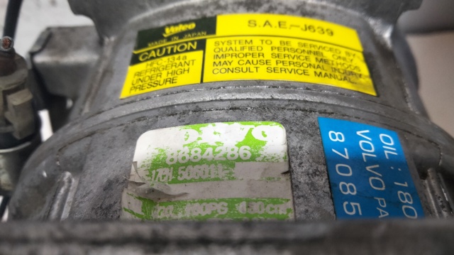 Compressor de aparelho de ar condicionado 8684286 VOLVO