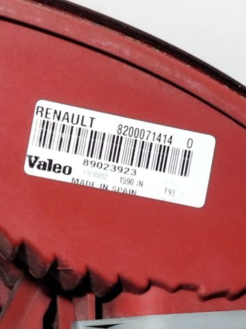 Lanterna traseira direita 89023923 RENAULT