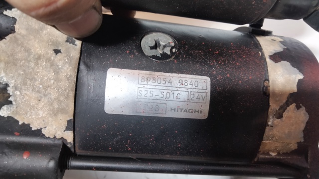 Motor de arranco 8980549840 ISUZU