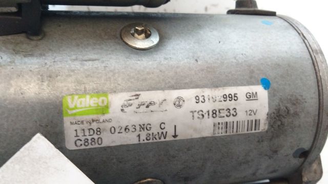 Motor de arranco 93192995 OPEL