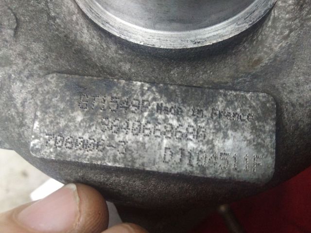 Turbina 9640668680 PEUGEOT