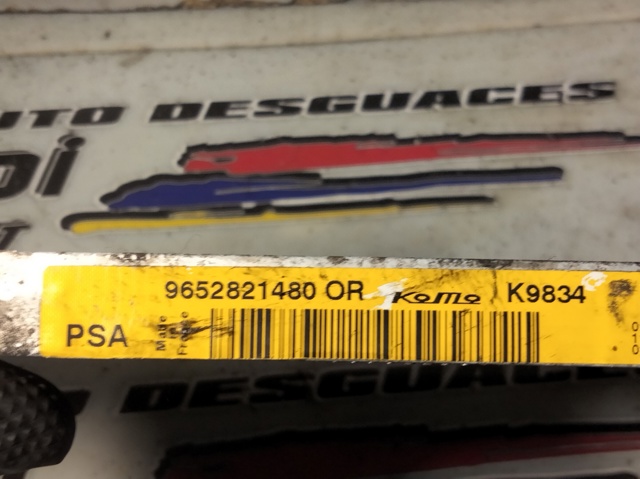 Radiador de aparelho de ar condicionado 9652821480 PEUGEOT