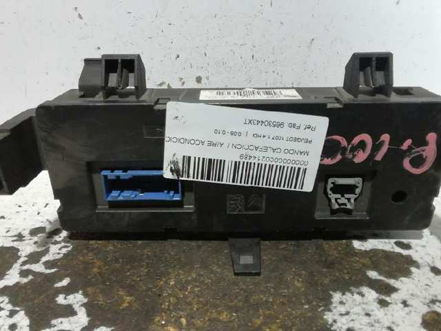 Unidade de controlo dos modos de aquecimento/condicionamento 96530443XT PEUGEOT