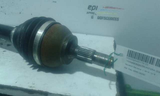 Semieixo (acionador) dianteiro esquerdo 9656135280 PEUGEOT