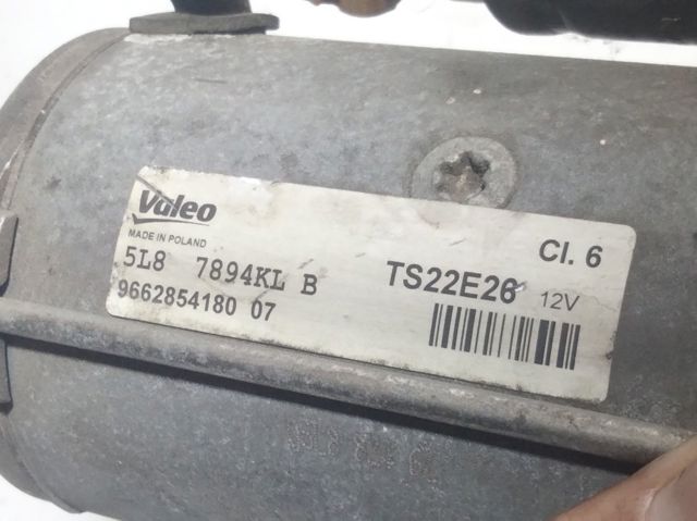Motor de arranco 9662854180 PEUGEOT