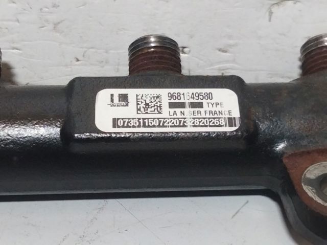 Distribuidor de combustível (rampa) 9681649580 PEUGEOT