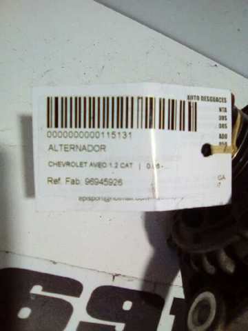 Gerador 96945926 GM