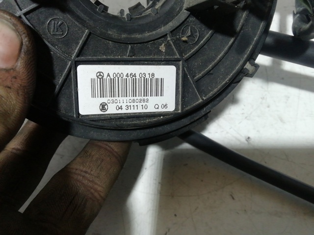 Anel AIRBAG de contato, cabo plano do volante A0004640318 MERCEDES