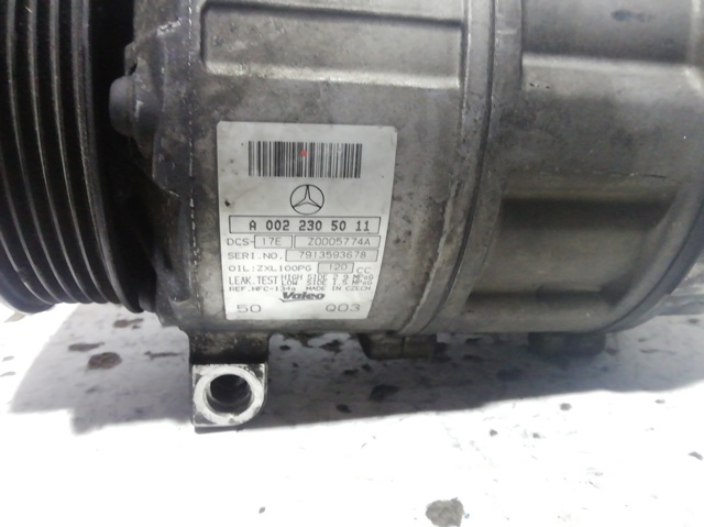 Compressor de aparelho de ar condicionado A0022305011 MERCEDES