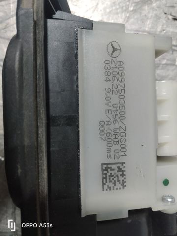 Puxador externo de tampa de porta-malas (de 3ª/5ª porta traseira) A0997503500 MERCEDES