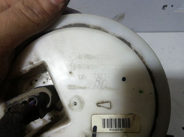 Módulo de bomba de combustível com sensor do nível de combustível A1694700594 MERCEDES