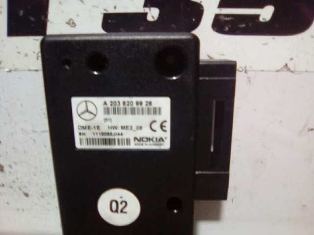 Unidade de controlo de telefone A2038209926 MERCEDES