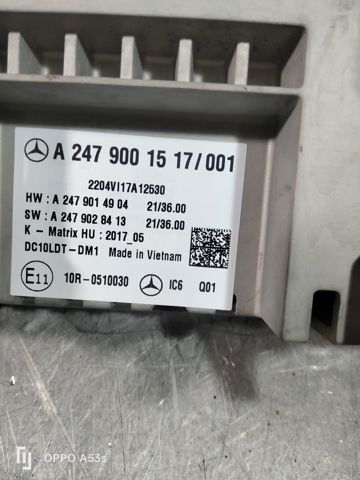 Mostrador multifuncional A2479001517 MERCEDES