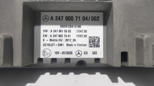 A2479007104 Mercedes