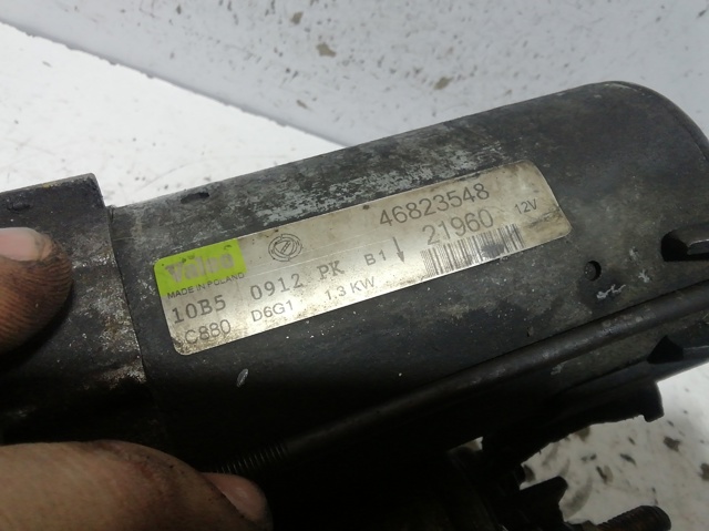 Motor de arranco D6G1 FIAT