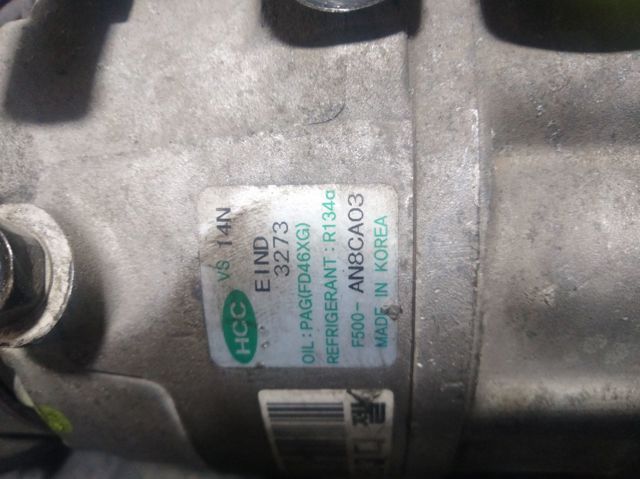 Compressor de aparelho de ar condicionado F500AN8CA03 HYUNDAI