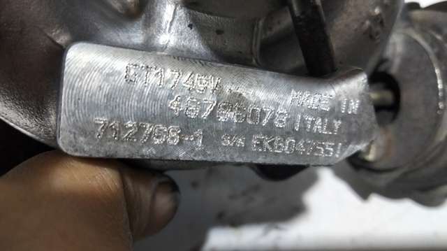 Turbina GT1749V FIAT