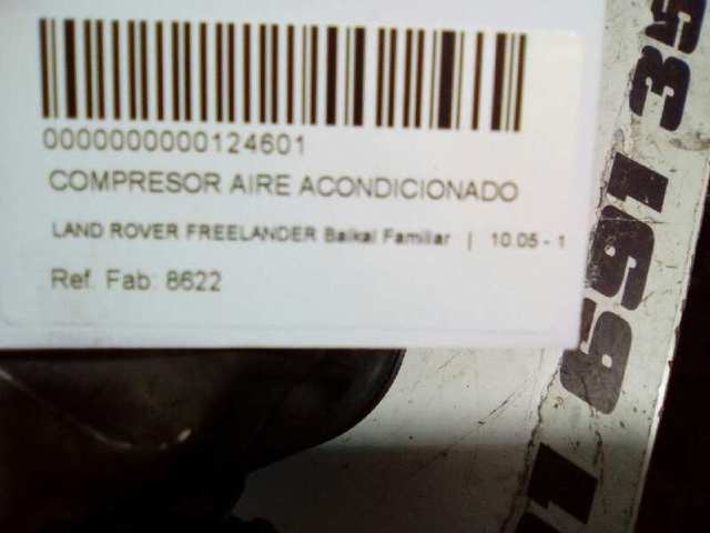 Compressor de aparelho de ar condicionado JPB500120 LAND ROVER