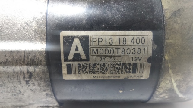 Motor de arranco M000T80381 MAZDA
