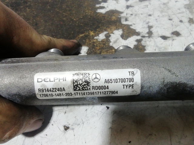 Distribuidor de combustível (rampa) R9144Z240A MERCEDES